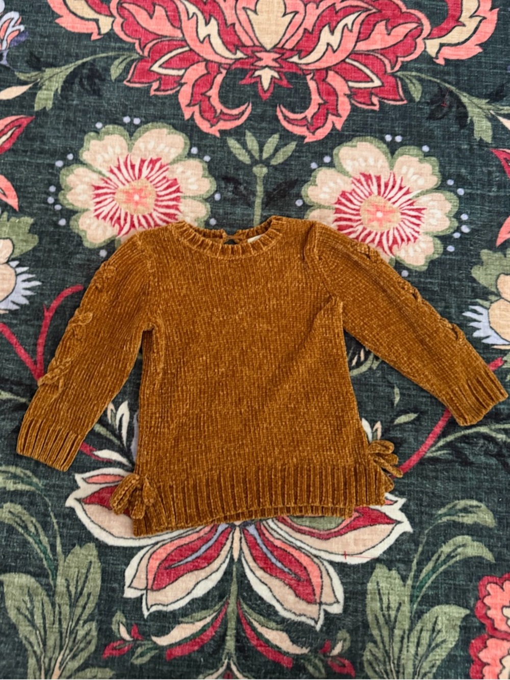 4/$20 ✨ Jessica Simpson 18M Brown Chenille Sweater Cozy Soft
